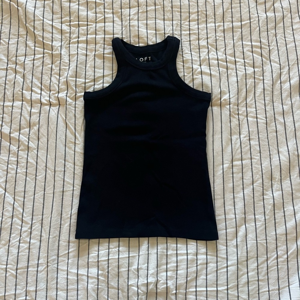 LOFT Women's Classic Black Tank Top